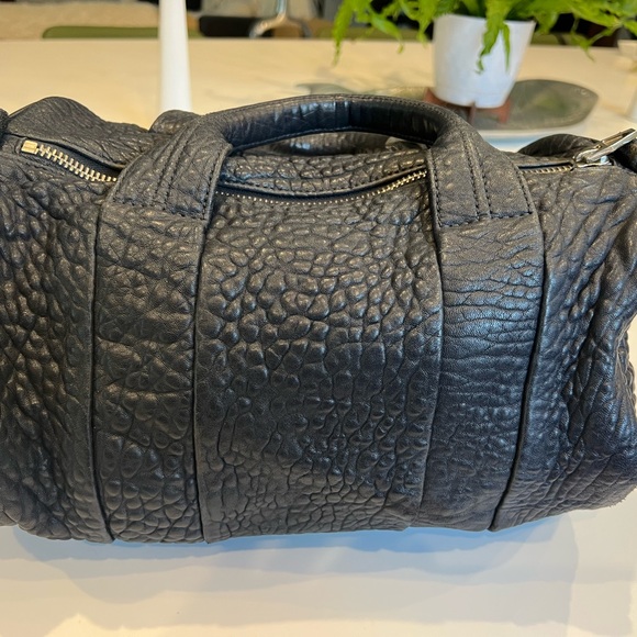 Alexander Wang Black Pebbled Lambskin Rocco (Duffel) handbag - Picture 12 of 16